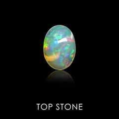 エチオピアンオパール エチオピア産 ルース 4.07ct[19111854]13.9×10.2mm前後