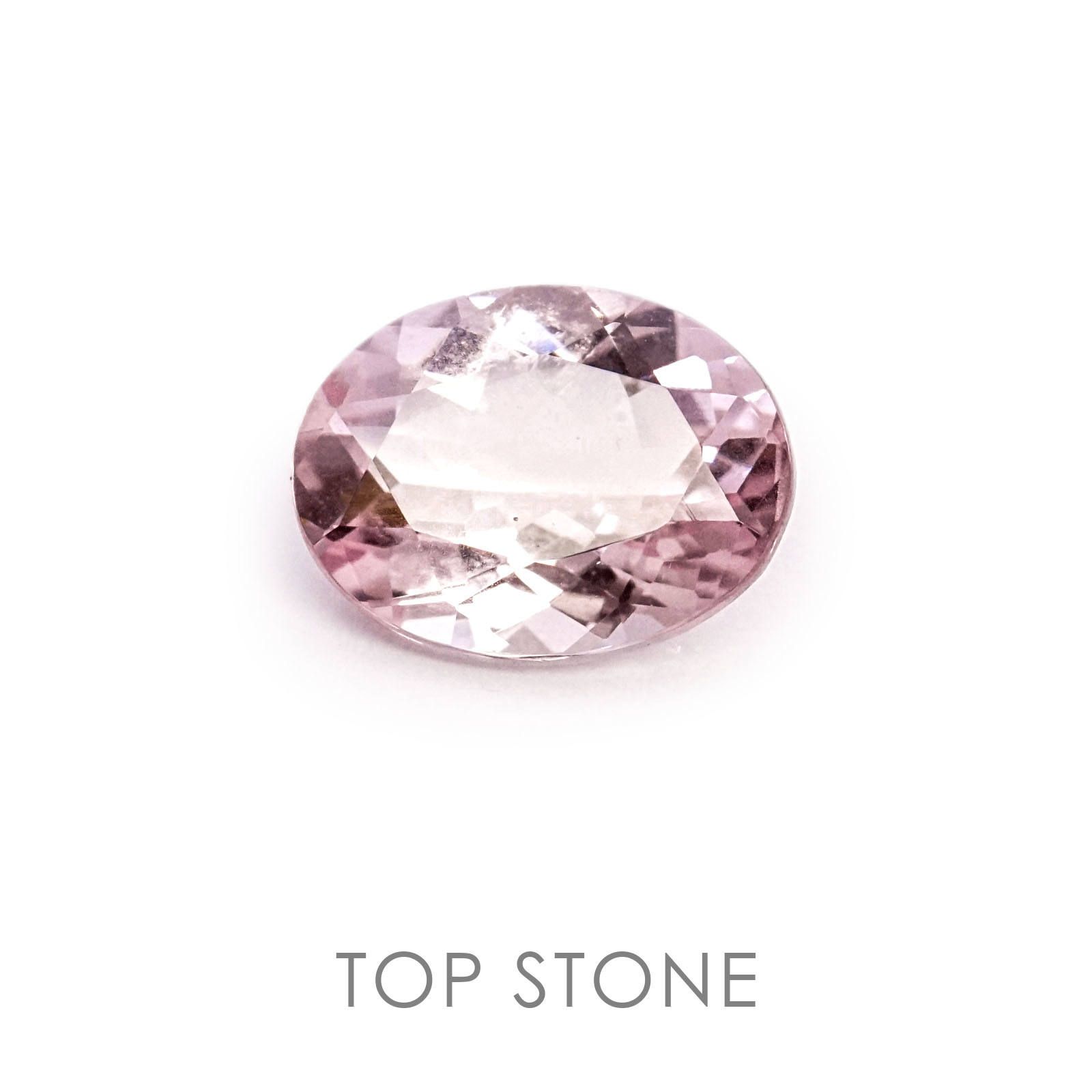 モルガナイト ブラジル産 ルース 1.30ct[19111830]8.5×6.5mm前後