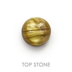 ルチルクォーツ ブラジル産 ルース 1.59ct[20021937]7.1×7.1mm前後
