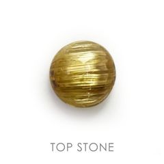 ルチルクォーツ ブラジル産 ルース 1.43ct[20021939]7×7mm前後