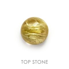 ルチルクォーツ ブラジル産 ルース 1.72ct[20021938]7.1×7.1mm前後