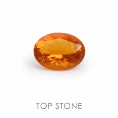 ファイヤーオパール メキシコ産 ルース 0.89ct[20021968]8×6mm前後