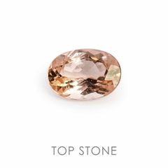 インペリアルトパーズ ブラジル産 ルース 0.77ct[20032026]6.8×4.9mm前後