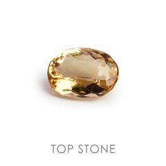 インペリアルトパーズ ブラジル産 ルース 1.10ct[20032030]7.3×5.6mm前後