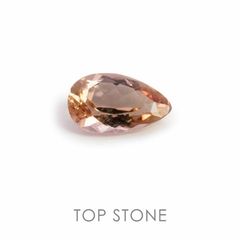 インペリアルトパーズ ブラジル産 ルース 1.08ct[20032032]8.7×5.7mm前後