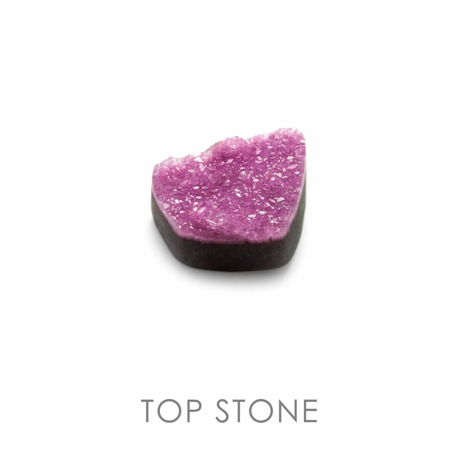 コバルトカルサイト コンゴ産 原石・結晶 14.32ct[20032099]16.4×19.2mm前後