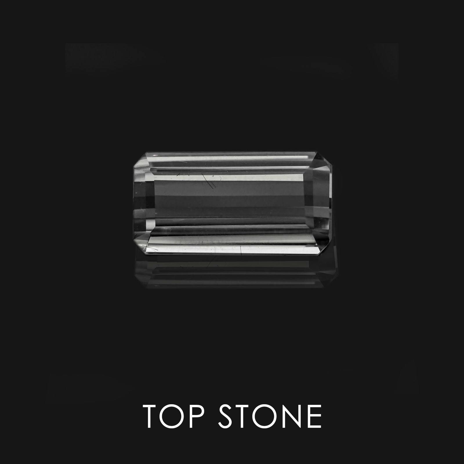フェナカイト(宝石名ホワイト・フェナカイト) ブラジル産 2.782ct ソ付(彩珠)[20042194]11.1×6mm前後