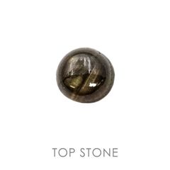 ゴールドシーンスターサファイア(宝石名シーン・スター・サファイア) ケニア産 0.57ct 識別済[20042235]4.3×4.3mm前後