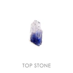 バイカラータンザナイト(宝石名バイカラー・ゾイサイト)タンザニア産 原石・結晶 3.62ct 識別済[20042118]16.1×7.3mm前後