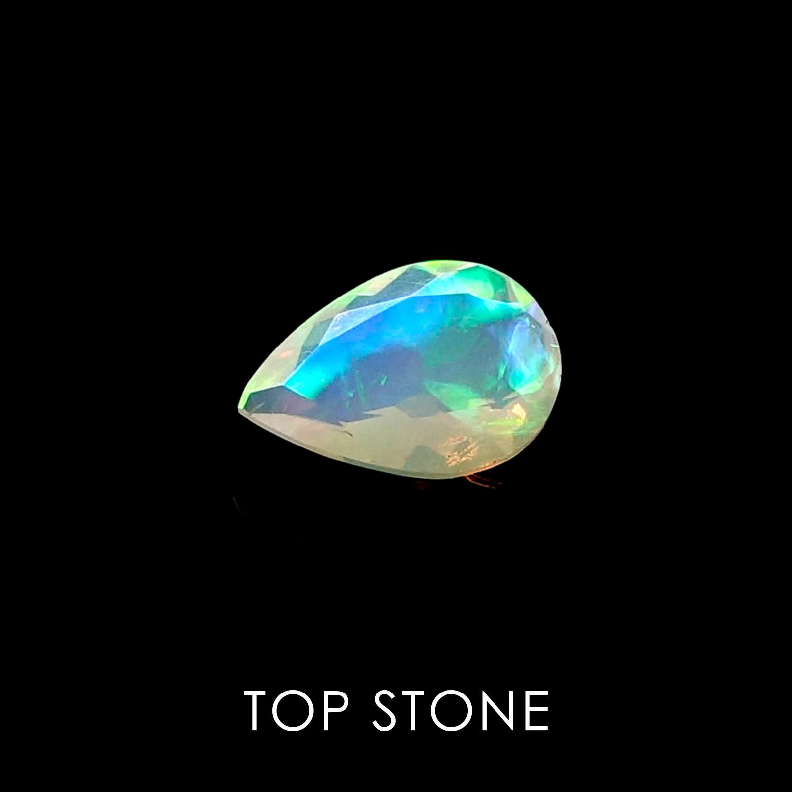 エチオピアンオパール エチオピア産 ルース 0.88ct[20052419]9.7×6.7mm前後