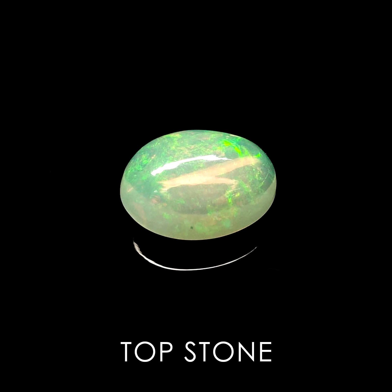エチオピアンオパール エチオピア産 ルース 1.49ct[20052410]9.9×7.9mm前後