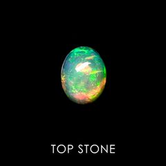 エチオピアンオパール エチオピア産 ルース 1.63ct[20052412]10×7.8mm前後