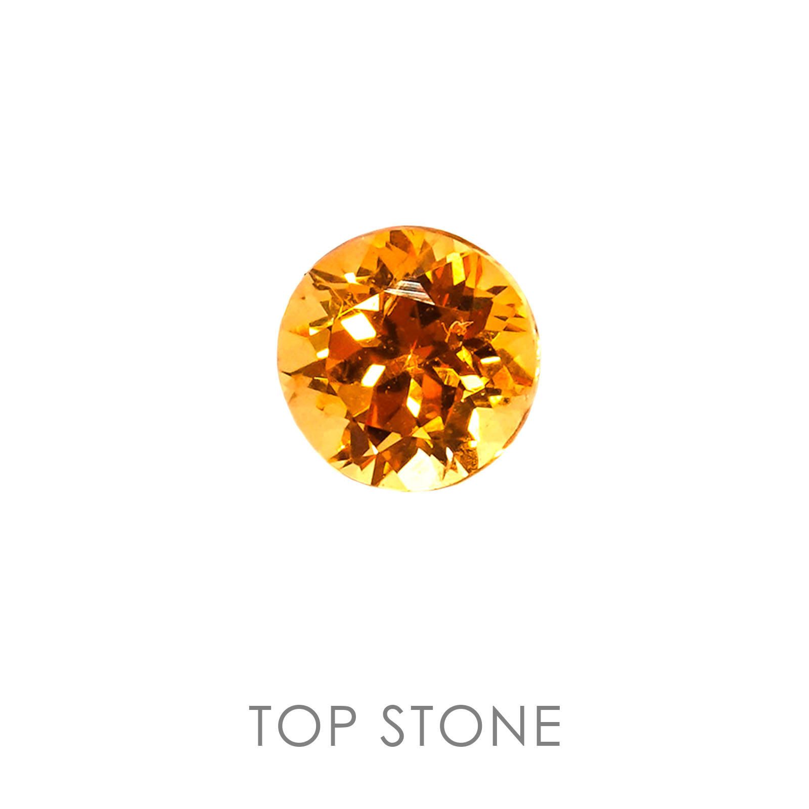 スペサルティンガーネット タンザニア産 ルース 0.25ct[20052482]3.4×3.4mm前後 | TOP STONE(トップストーン)