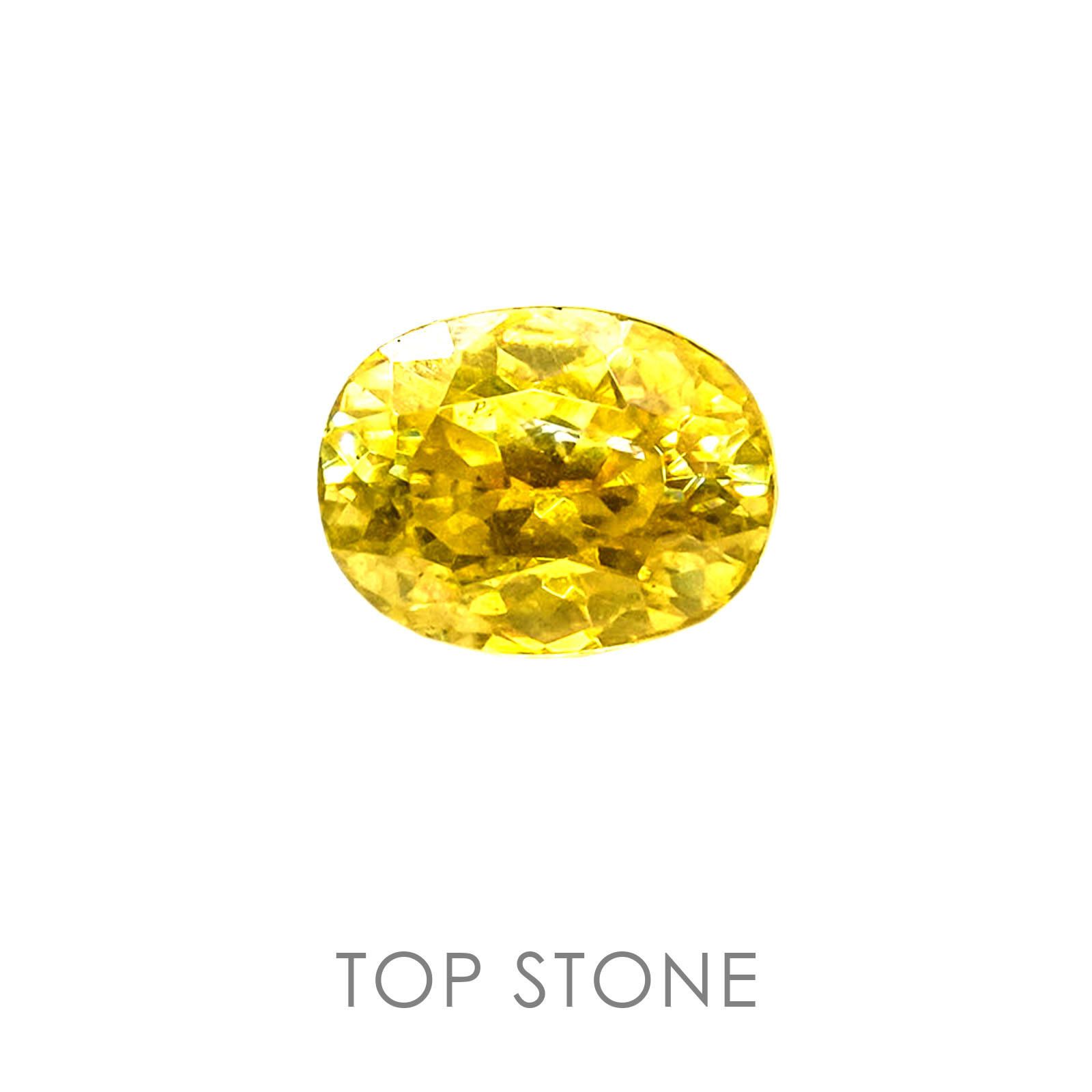 スファレライト スペイン産 ルース 0.51ct[20052331]5.1×3.9mm前後