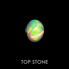 エチオピアンオパール エチオピア産 ルース 1.36ct[20052407]9.9×7.7mm前後