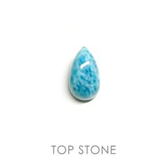 ラリマー ドミニカ産 ルース 14.85ct[20052288]20.1×11.7mm前後
