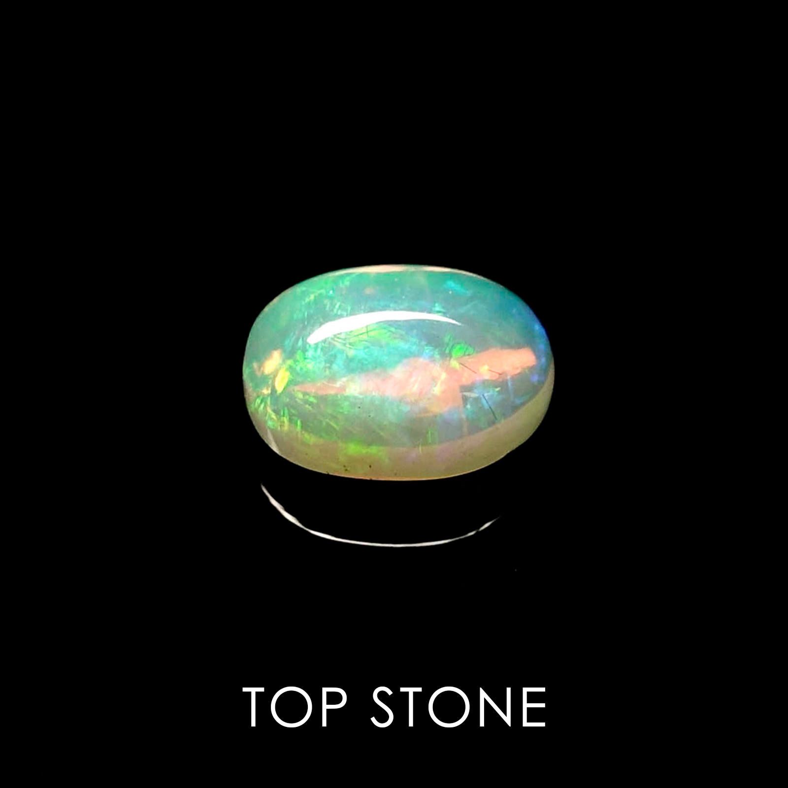 エチオピアンオパール エチオピア産 ルース 1.63ct[20052412]10×7.8mm前後