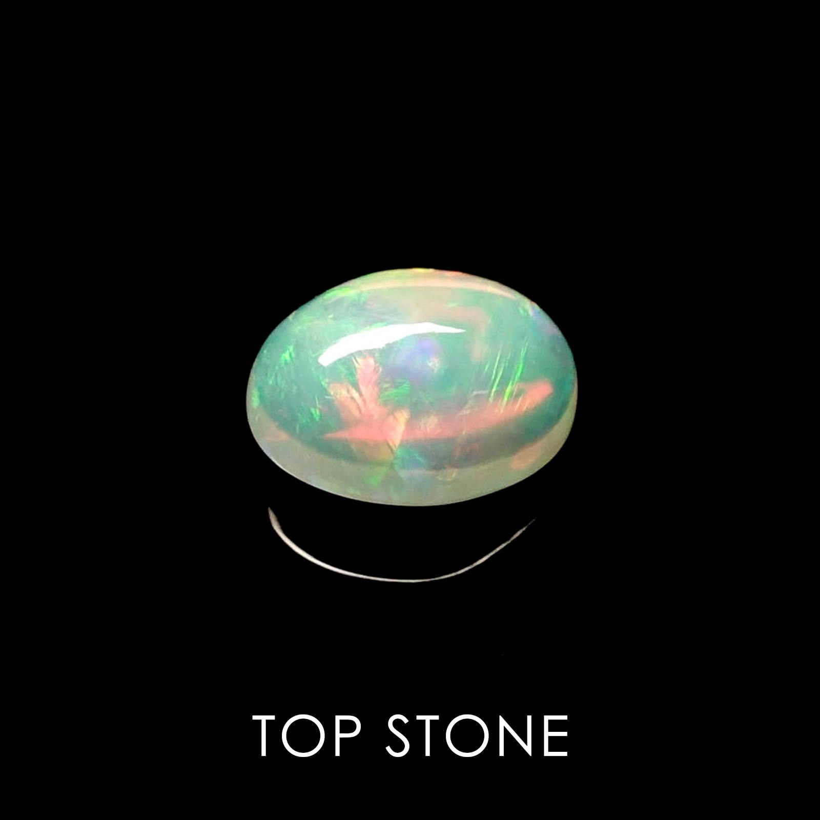 エチオピアンオパール エチオピア産 ルース 1.94ct[20052409]10.1×7.8mm前後