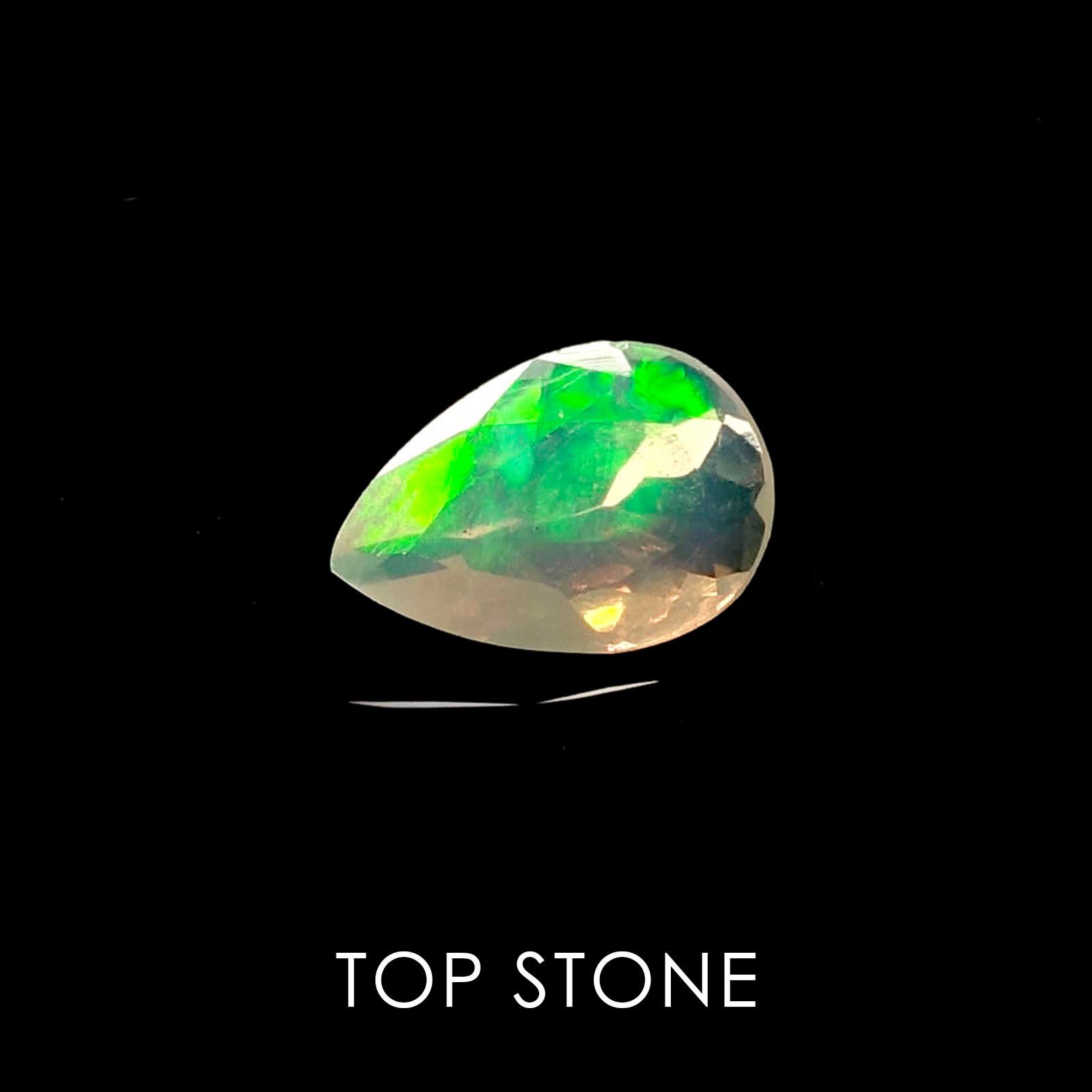 エチオピアンオパール エチオピア産 ルース 0.79ct[20052418]9.8×6.6mm前後