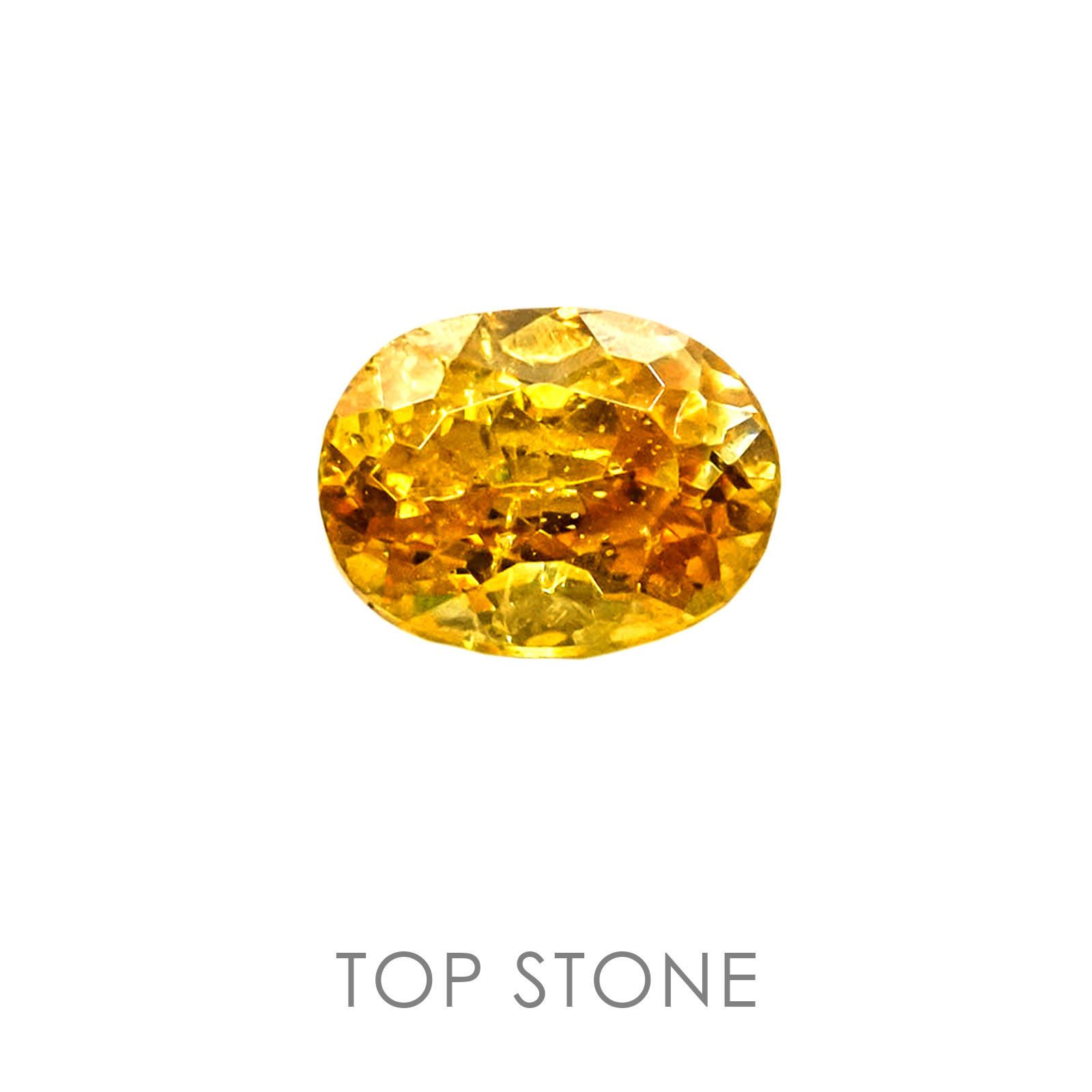 スファレライト スペイン産 ルース 0.53ct[20052332]5.4×3.9mm前後