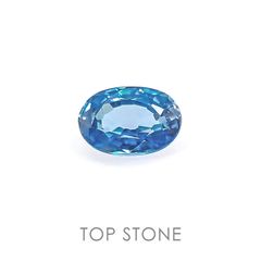 ブルージルコン カンボジア産 ルース 0.83ct[]6.1×4.1mm前後