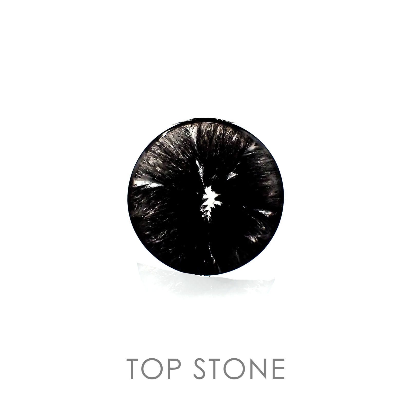 トラピッチェクォーツ ブラジル・ミナスジェライス産(偏光板2枚付き) 7.89ct[20063237]17.6×17.6mm前後