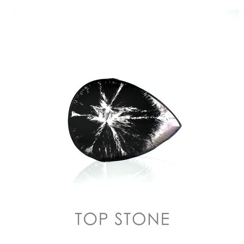 トラピッチェクォーツ ブラジル・ミナスジェライス産(偏光板2枚付き) 8.71ct[20063240]22.2×16.1mm前後