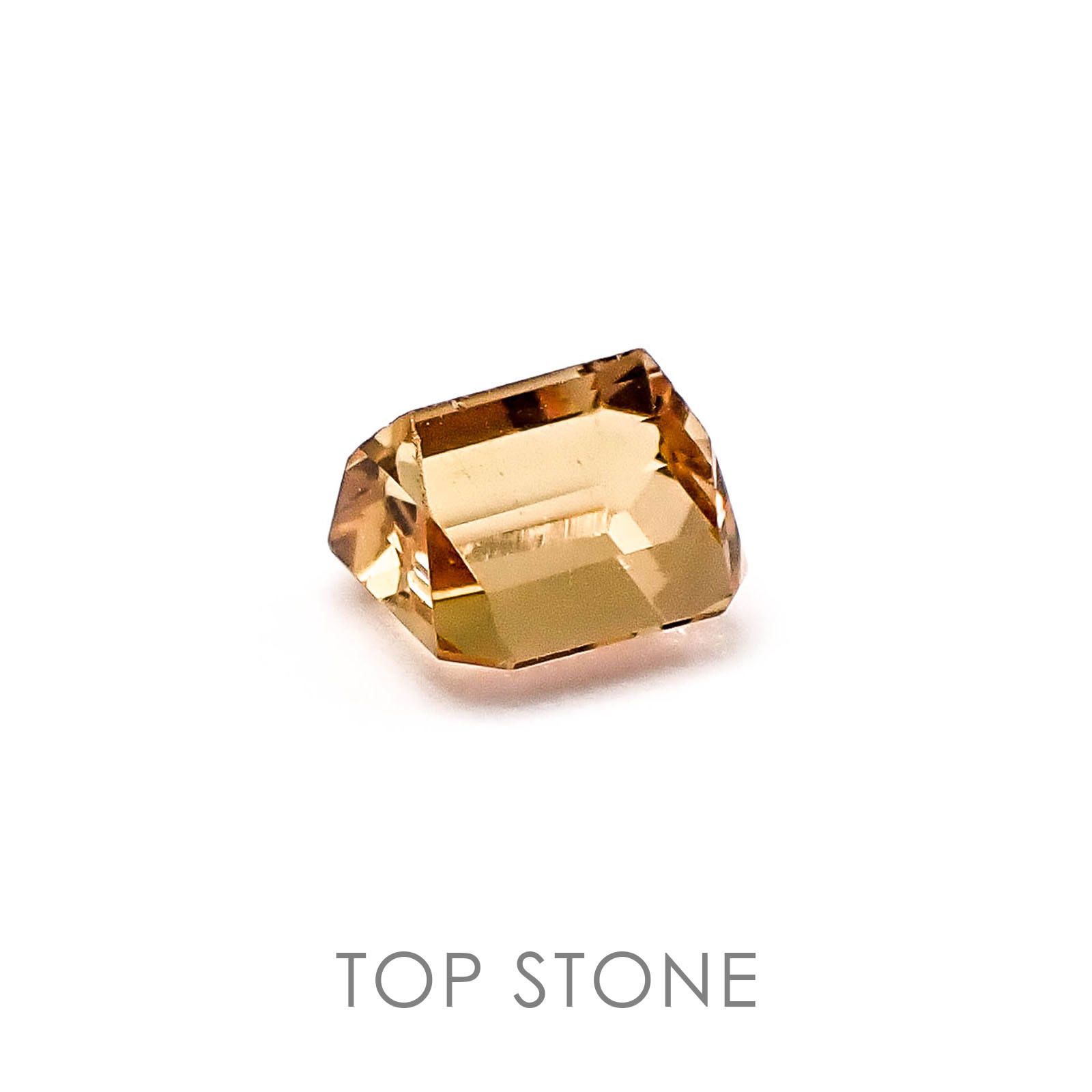 インペリアルトパーズ ブラジル産 ルース 1.12ct[]5.3×5.5mm前後