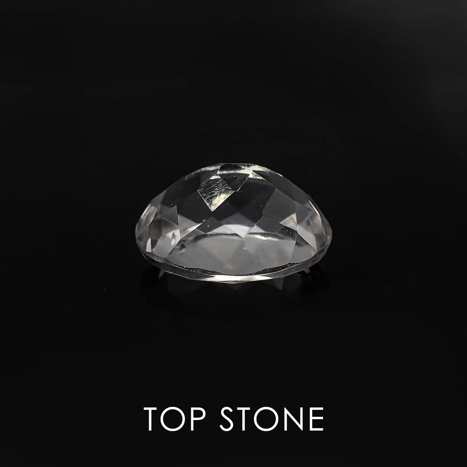 ゴッシェナイト ブラジル産 ルース 3.08ct[]10.1×7.9mm前後