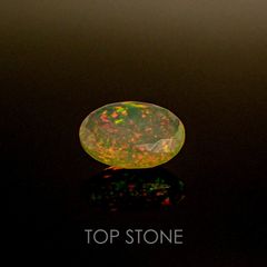エチオピアンオパール エチオピア産 ルース 0.73ct[20062780]8.2×6.3mm前後