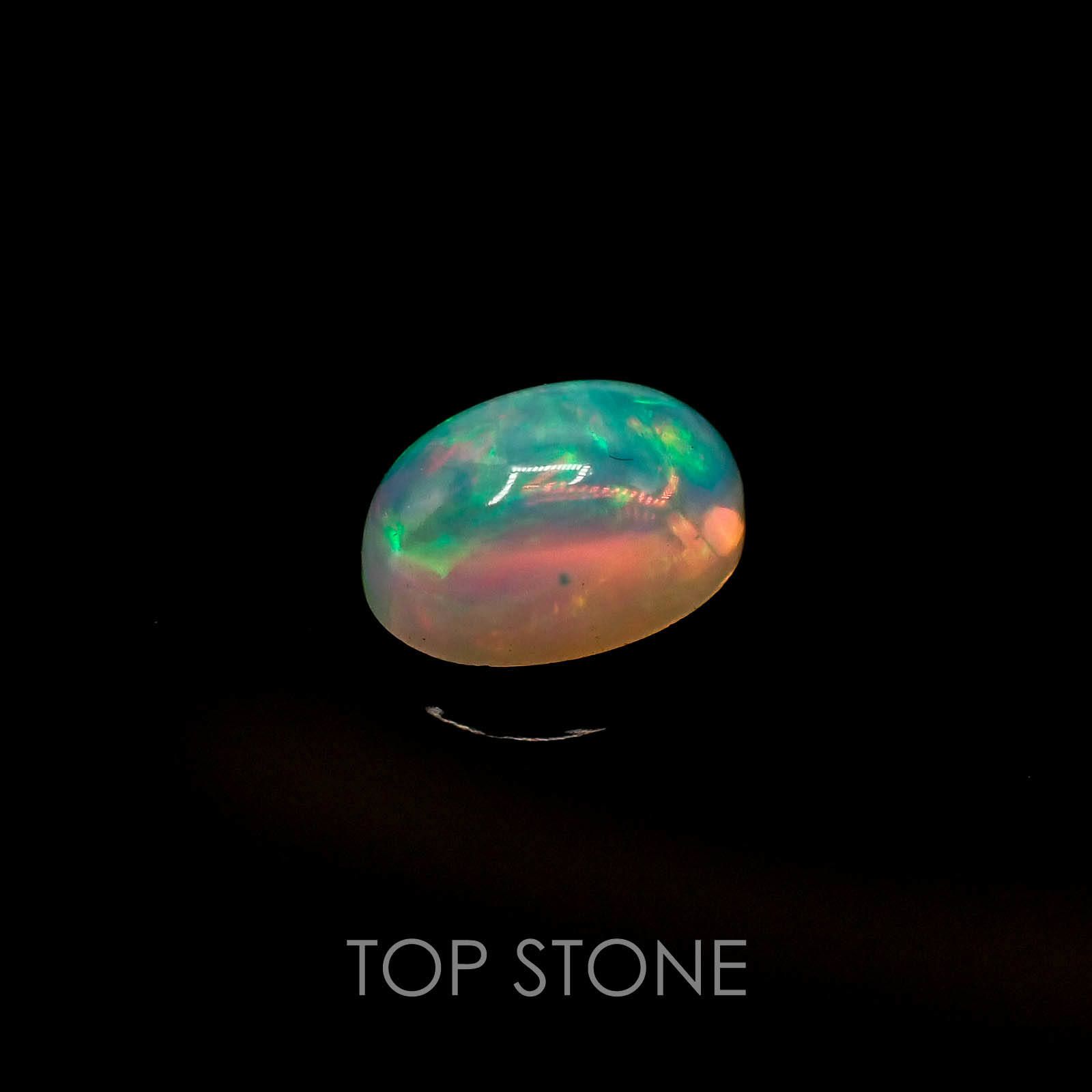 エチオピアンオパール エチオピア産 ルース 0.96ct[]8×6.1mm前後