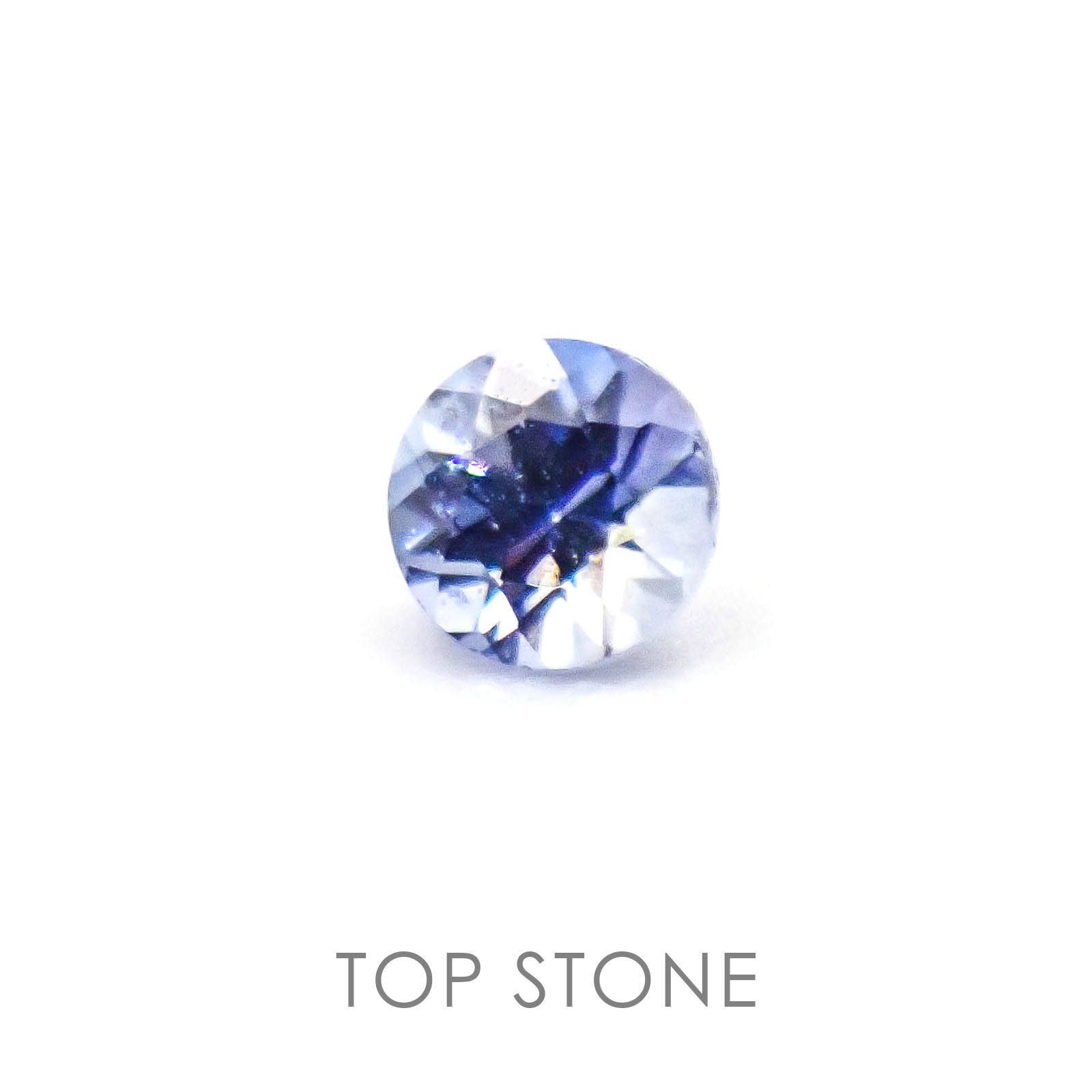 ベニトアイト カルフォルニア産 ルース 0.08ct[20062946]2.5×2.5mm前後 | TOP STONE(トップストーン)