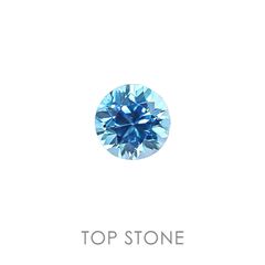 ブルージルコン カンボジア産 ルース 2.17ct[]6.8×6.8mm前後