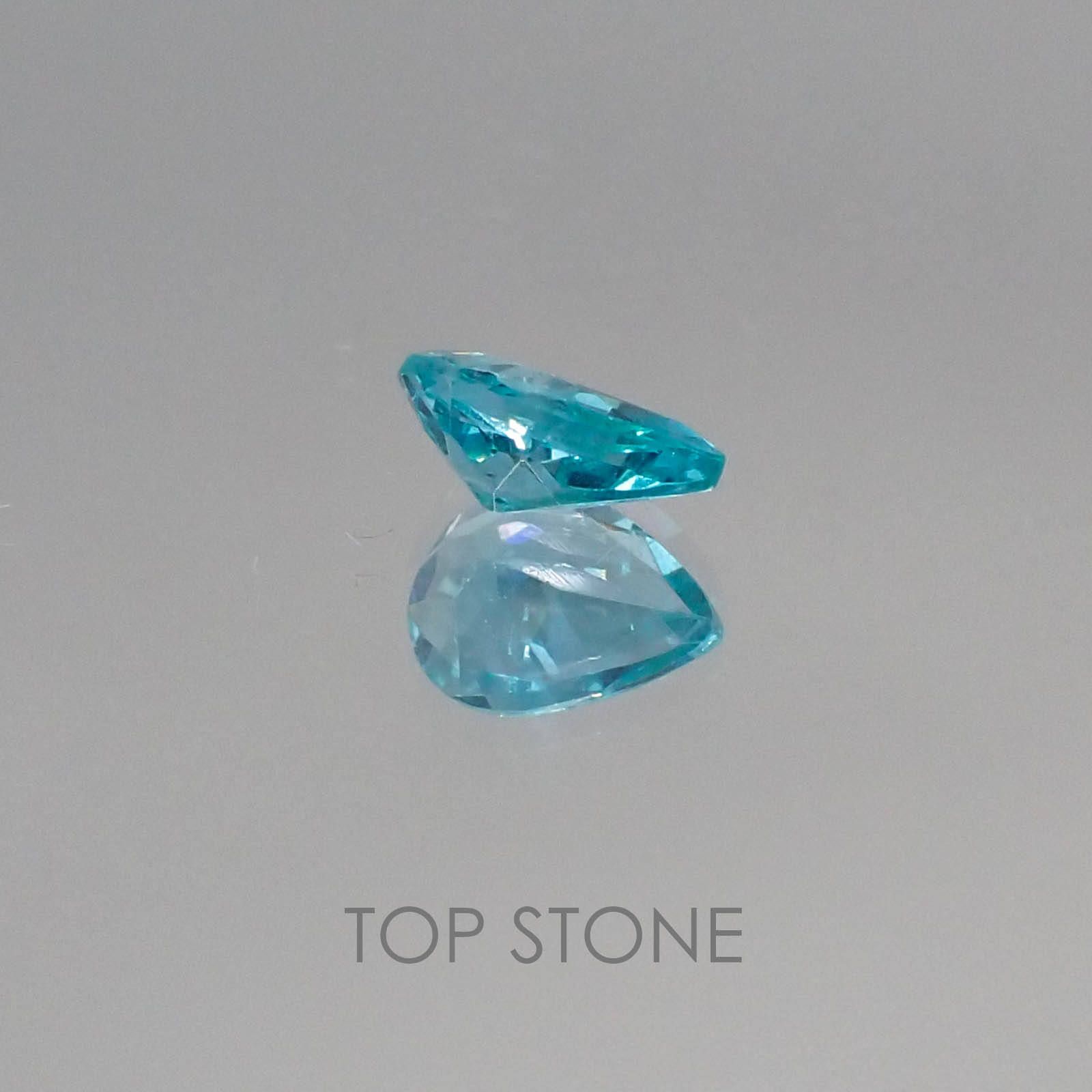 アパタイト(宝石名アパタイト) ブラジル産 0.62ct 識別済[20063388]7×5.1mm前後