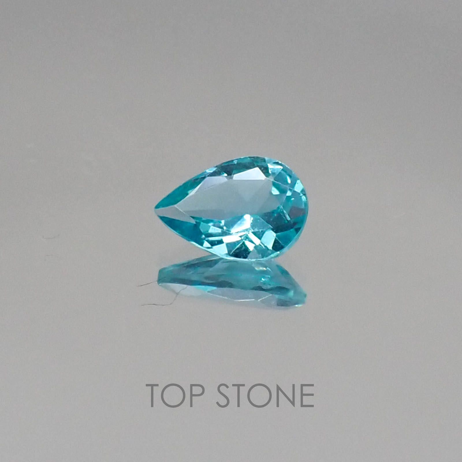 天然アパタイト1.40ct【ブラジル】☆パライバカラー☆ネオンブルー☆+