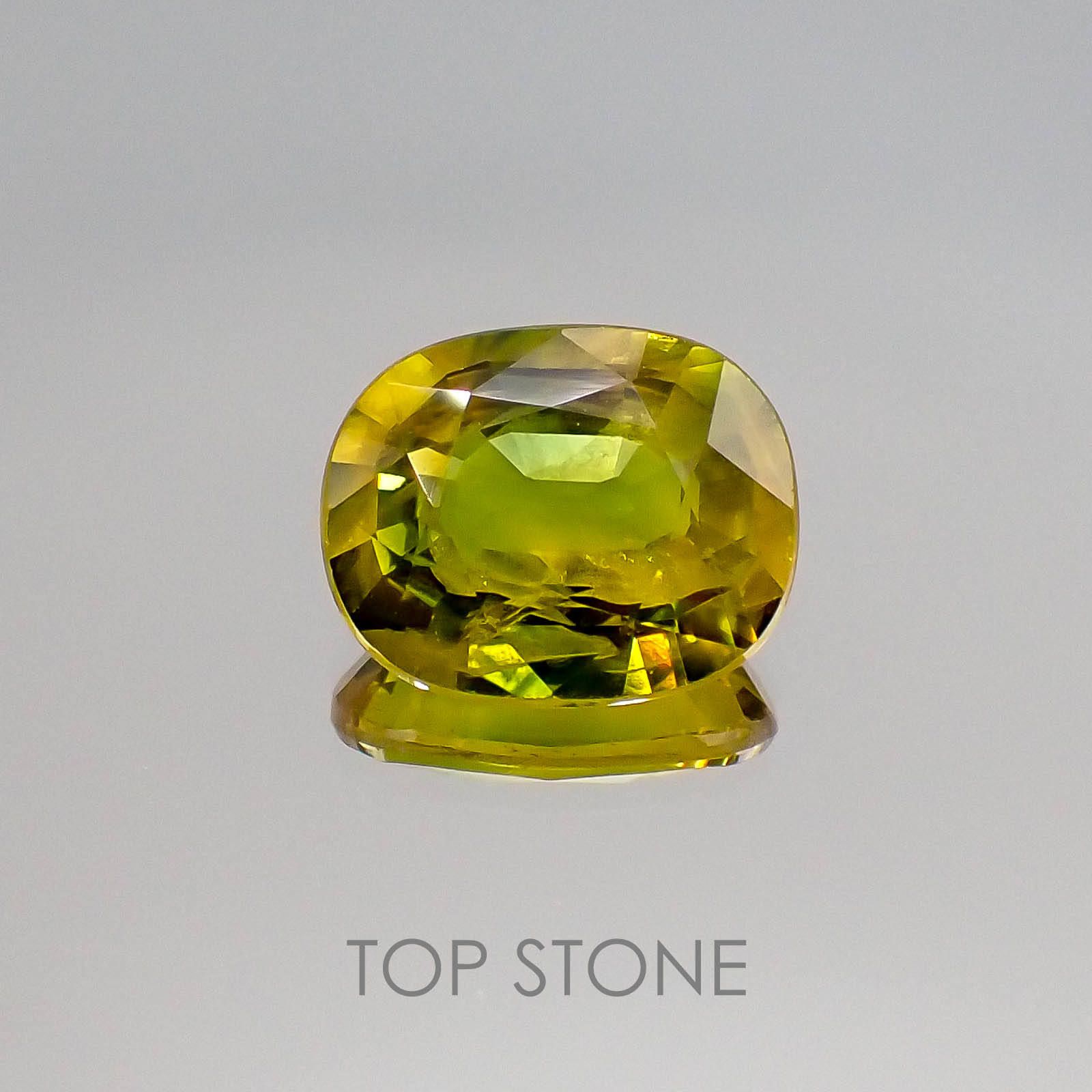 パーティカラーサファイア(宝石名パーティカラード・サファイア) タイ産 4.64ct 識別済[20063227]11.2×9mm前後