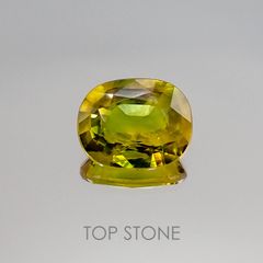 パーティカラーサファイア(宝石名パーティカラード・サファイア) タイ産 4.64ct 識別済[20063227]11.2×9mm前後
