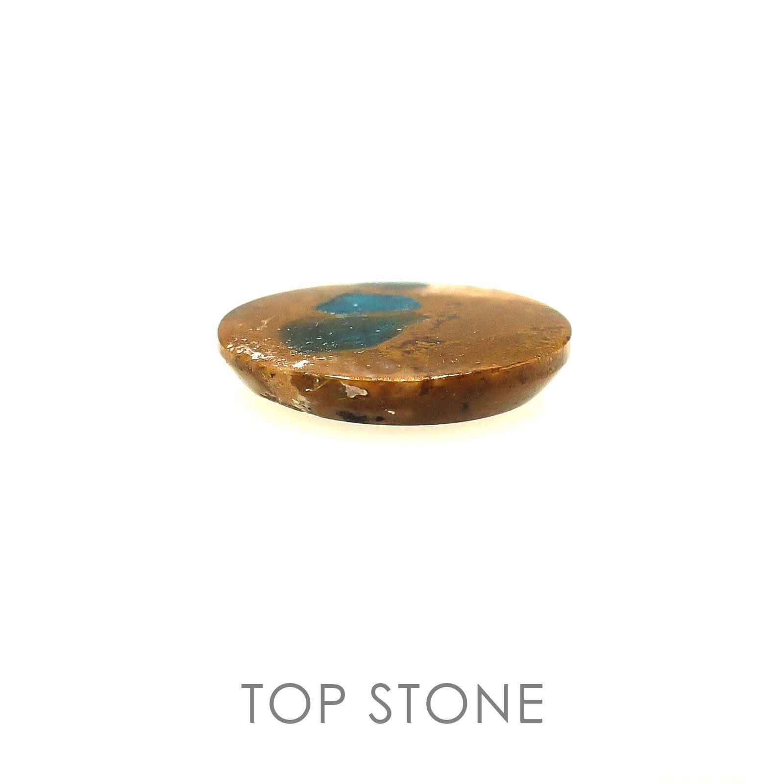 アパタイトインジャスパー 2.88ct[20063158]11.7×11.7mm前後