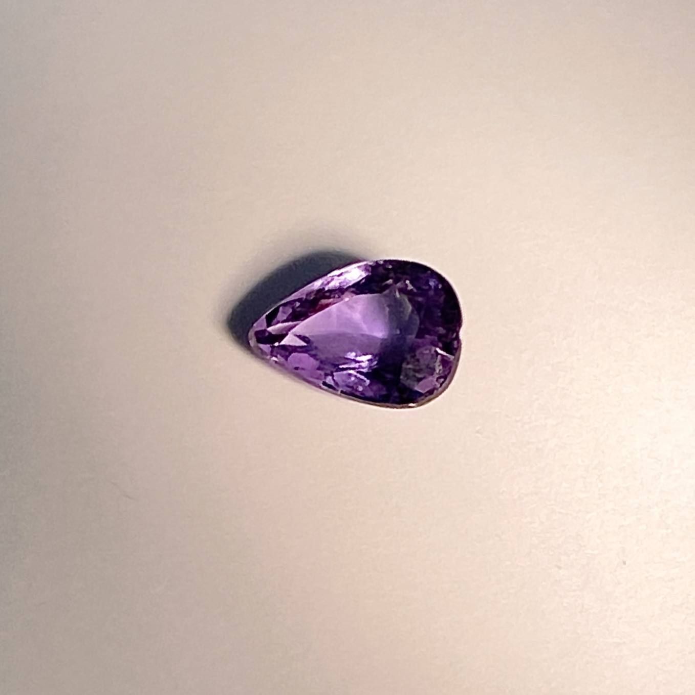 アレキサンドライト ブラジル産 ルース 0.37ct[20052700]5.4×3.7mm前後