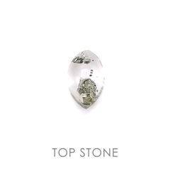 パイライトインクォーツ マダガスカル産 ルース 12.21ct[]18.5×11.4mm前後