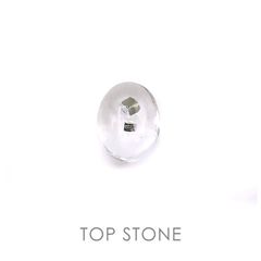 パイライトインクォーツ マダガスカル産 ルース 16.21ct[]14.3×11mm前後