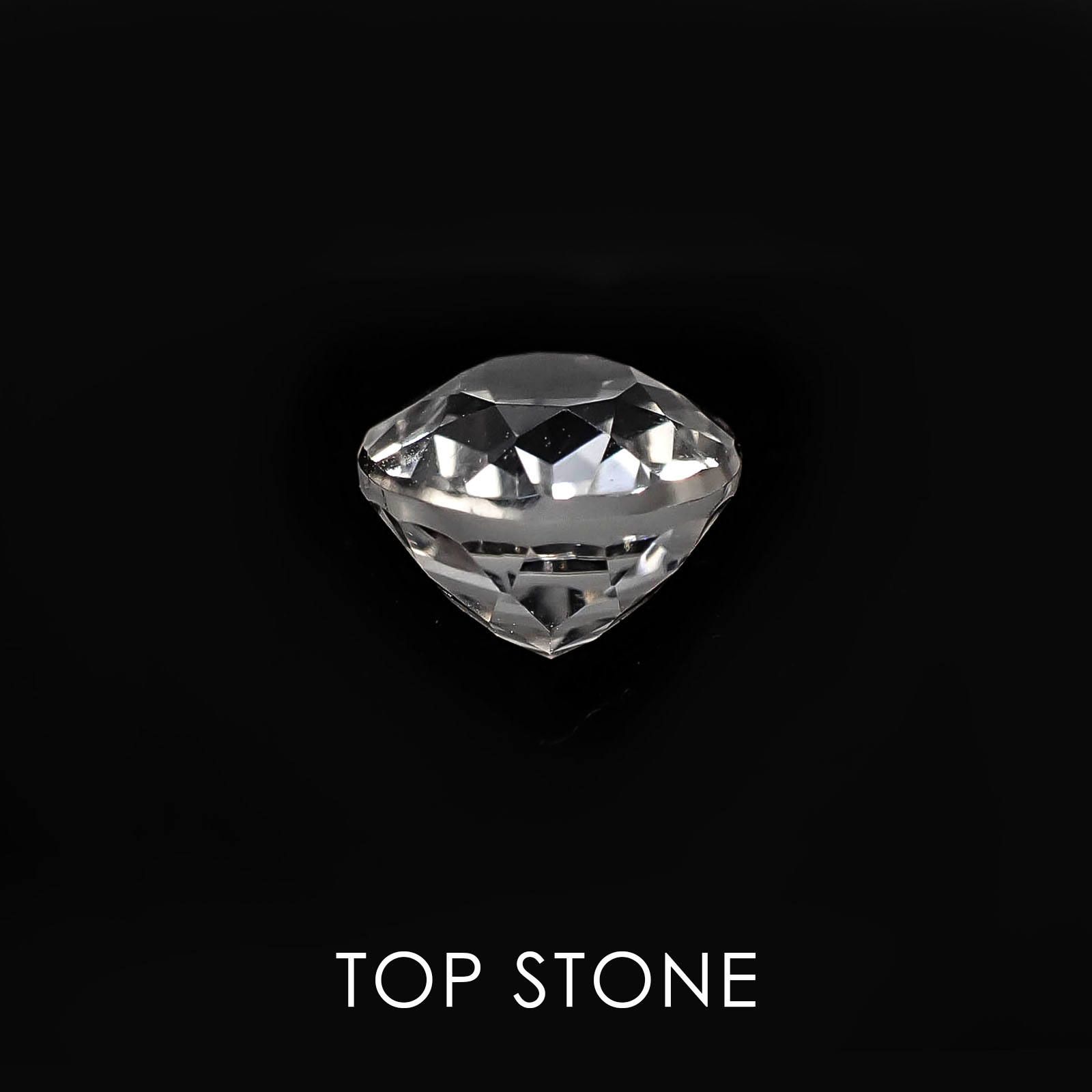 ゴッシェナイト ブラジル産 ルース 3.2ct[]10.1×7.8mm前後
