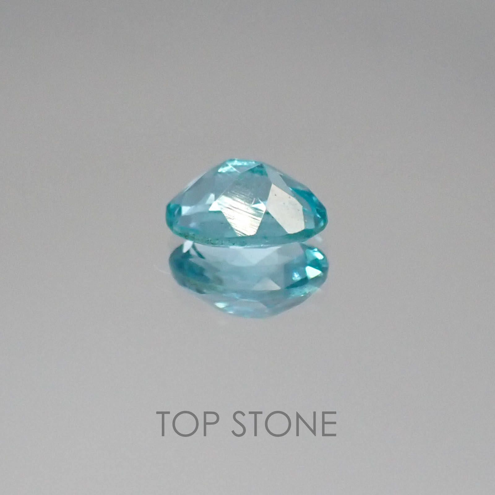 アパタイト(宝石名アパタイト) ブラジル産 0.84ct 識別済[20063384]6.9×5mm前後