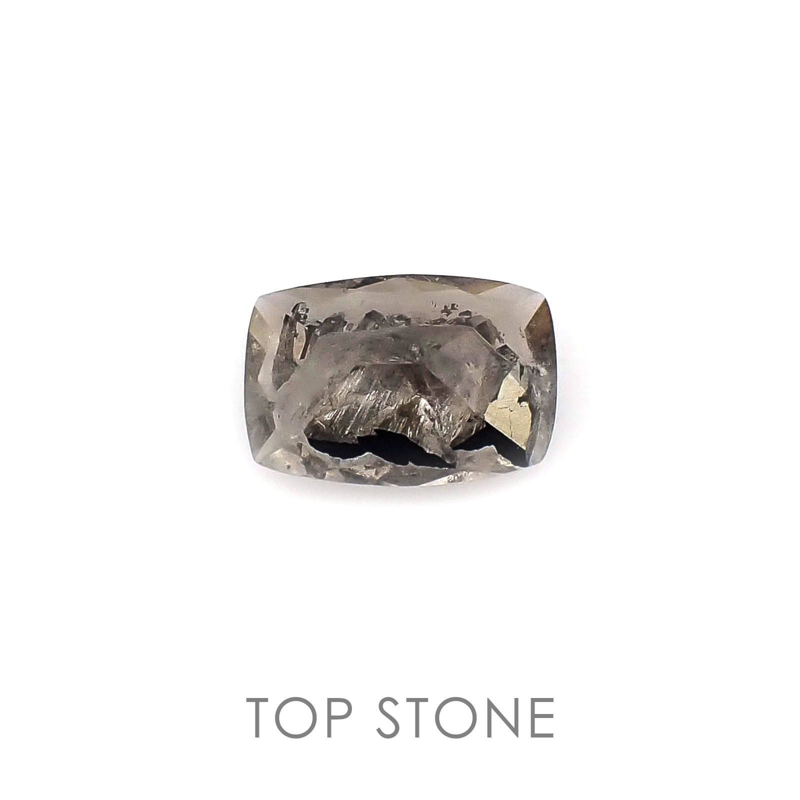 アルセノパイライトインクォーツ 中国産 ルース 4.58ct[]13.2×9mm前後 | TOP STONE(トップストーン)