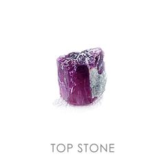 レッドベリル アメリカ・ユタ州産 原石・結晶 0.80ct[20062666]5.5×5.5mm前後