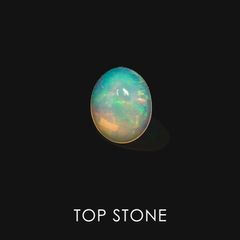 エチオピアオパール(宝石名オパール) エチオピア産 1.76ct 識別済[20063541]9.9×8mm前後