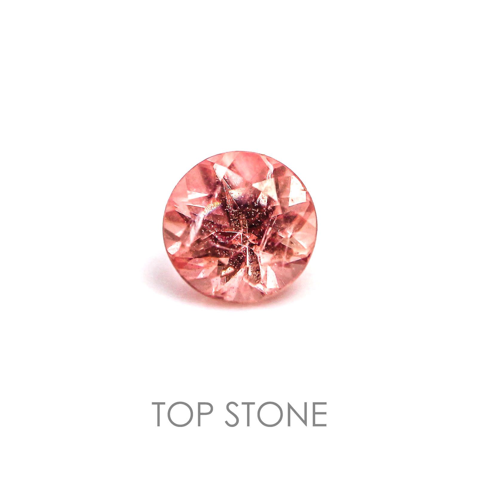 ロードクロサイト 中国産 ルース 0.18ct[]3×3mm前後