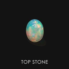 エチオピアオパール(宝石名オパール) エチオピア産 1.32ct 識別済[20063538]8.9×7mm前後