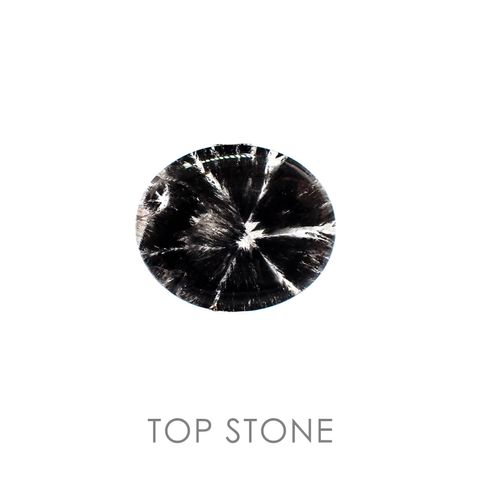 トラピッチェクォーツ ブラジル・ミナスジェライス産(偏光板2枚付き) 14.00ct[20063234]24.1×20.2mm前後