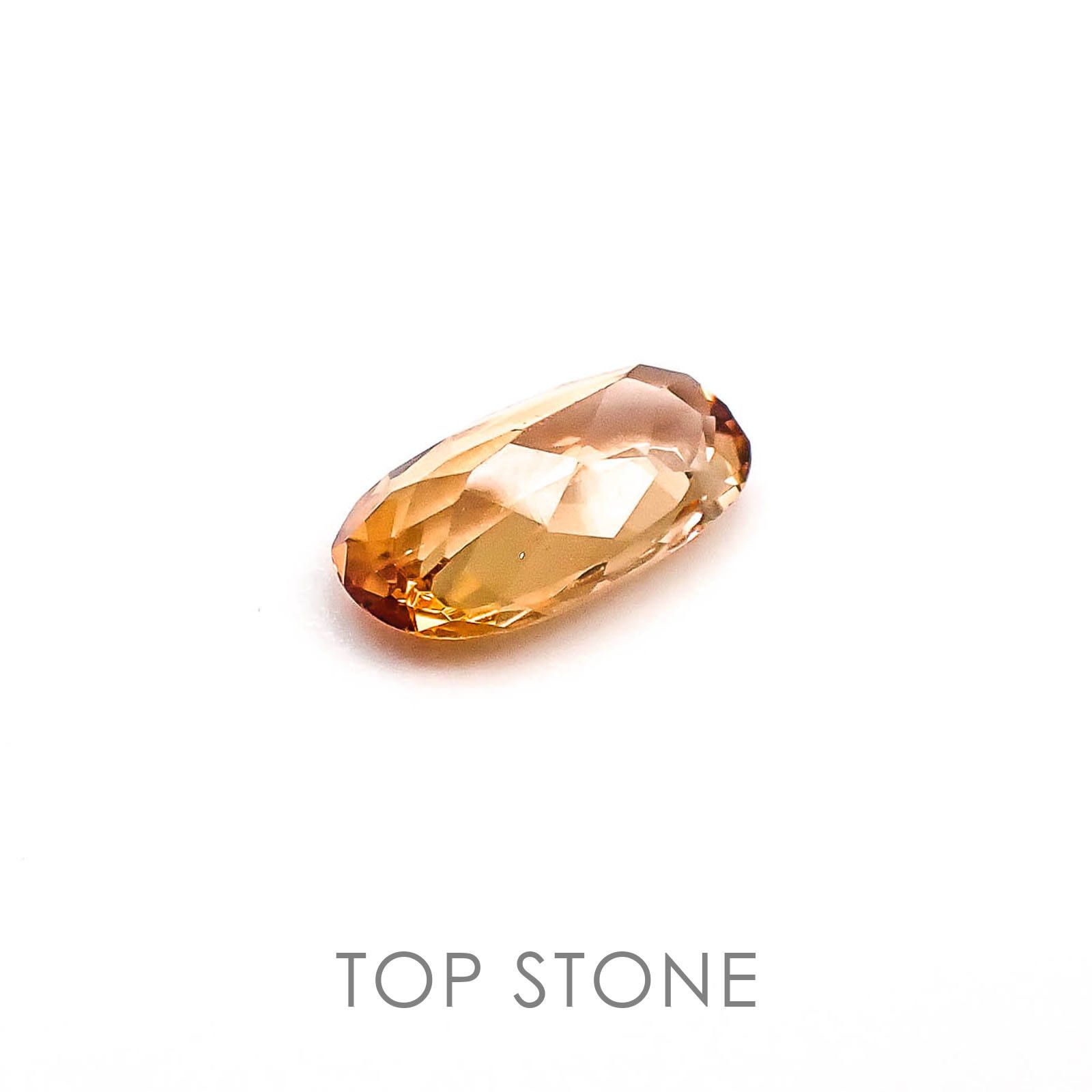 インペリアルトパーズ ブラジル産 ルース 1.13ct[]8.9×5.1mm前後